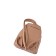 Backpack, lightning department, dark beige color 33x27x13cm