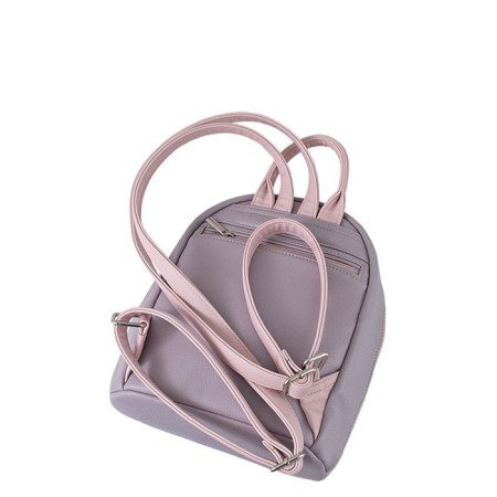 B2740 backpack, lightning department, powder color 25x22x10cm-1