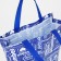 Bag without lightning, blue color