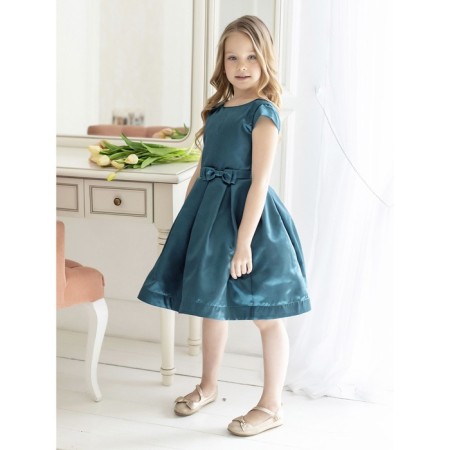 Dress "Louise", height 128 cm, dark emergency color-1