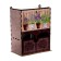 Tea house double with a box "Lavender in peas" 20x8.7x15.2 cm