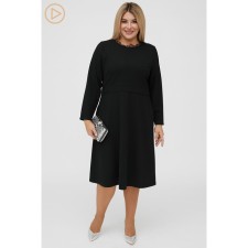 Female dress, size 64, black color