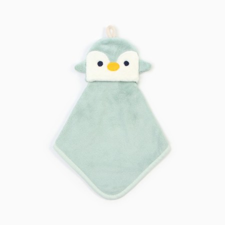 Lovelife hand towel "Penguin", 39x21 cm, 100% PE, microfiber 280 g/m2-1