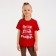 T -shirt Children's Minaku "Dreaming" color red, height 128