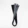 Lightning “Spiral”, No. 5, detachable, waterproof, reflective, automatic lock, 80 cm, gray color.