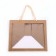 Gift package with a wide bottom and window 35 x 29 x 28 cm, craft