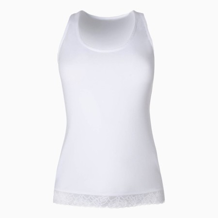 T -shirt female, white color, size 48-5