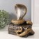 New Year's figure "Cobra on the chest" 20 x 17 x 12 cm.