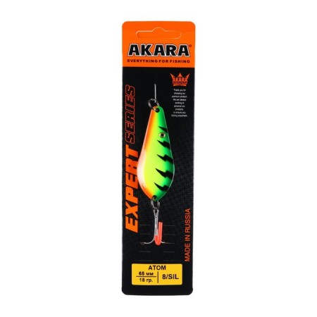 Flowering oscillating Akara Expert Atom, 6.5 cm, 18 g, color 8/Sil-1