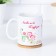 Sublimation mug "beloved friend" dear friend, with application