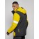 Ski costume male winter, size 50, yellow color
