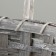 Set of wicker baskets, d23x18/42 cm, d27x19/44 cm, d29x19/46 cm, 3 pcs, gray, bamboo