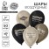 Latex ball 12 "Gentleman", set of 50 pcs.