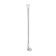 Bathroom cornice is supporting vertical 55 cm, color chromium