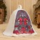 Bath cap "Old Russian" print