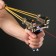 Metal slingshot, 3 harnesses, laser target indicator+ charge.
