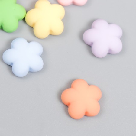 Decor for creativity Plastic "Flower Sephron" mix-1