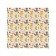 Organizer in a bath on suction cups "Cute Forest Beasts", for storing toys and trifles, size 33x39 cm