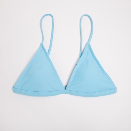 TOP bathing female with triangular minaku cups, Blue size 42 color-5