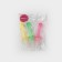 A set of nozzles on a bottle of the shade "bright flow", 3 pcs, color mix