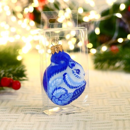 Christmas tree toy "Squirrel-14" 7.8 cm-1