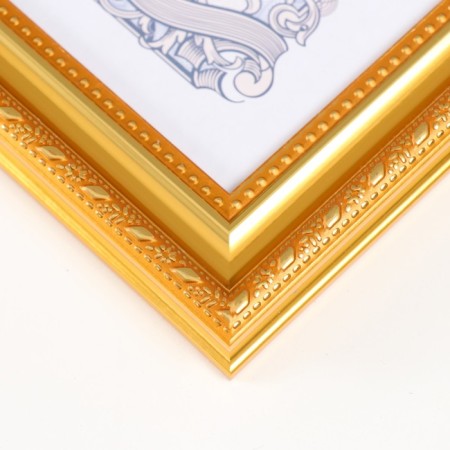 Photo frame Plastic A4 "Gold Inca" gold 34x25 cm-1