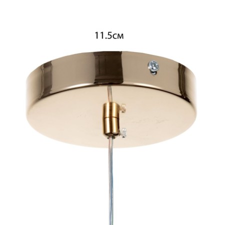 Lamp Bayerlux "Star" LED 37W gold 39x6x40-150 cm-6