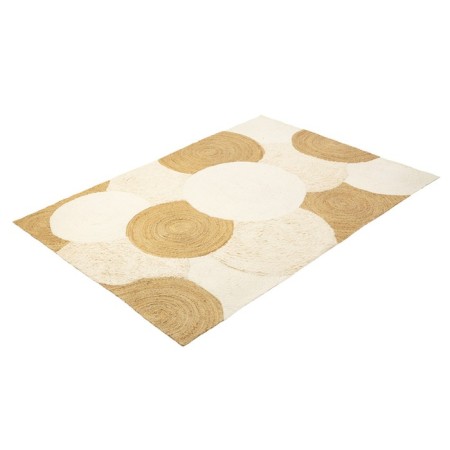 Jute carpet, AGRA ETHNIC cotton coat, size 160x230 cm-4