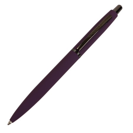 Handle Automatic San Remo 1.0 mm, metal purple case, blue rod, in a tube-1