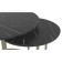A set of two coffee tables "Leslie", 810 × 610 × 500 mm, color black marble / titanium