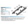The threshold-site "Black" Rival, Toyota Hilux 2015-n., With fasteners, f193alb.5708.1