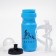 Bicycle bottle, 650 ml, "Master K.", with fastening, blue