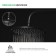Shower watering can Iddis Optima Home Oph22bri64, upper, round, d = 228 mm, ABS plastic, black 981572