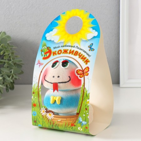 Growing gift Eco -Zhizhivchik "Snake Pyatnaya" with butterfly mix-6