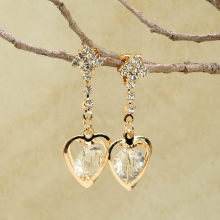 Clips "Grace" heart voluminous, color mix-1