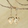 Clips "Grace" heart voluminous, color mix