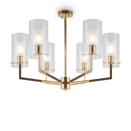 Suspended lamp 60W, 6he14, 51.5x75 cm, French gold