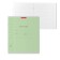 Notebook of 12 sheets in the slanting ruler, Erichkrause Visio "Classic", cover coated cardboard, offset block, green