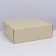Gift folding box, packaging, "beige", 27 x 21 x 9 cm