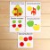 Developing sorter "Colored Apples", in the package
