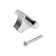 Handle button cappio, zinc, d = 35 mm, chromium color