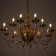 Anter chandelier 12x40W E14 Brass 75x75x50 cm Bayerlux
