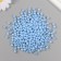 A set of beads "Pearls" d 6 mm, 250 grams, pale blue