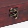Casket wood chest "Claim" with rivets 18x11.5x6 cm