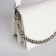 Women's bag Textura, messenger, small size, white color