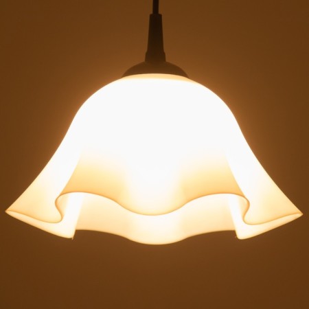 Caust "Iris" 1x15W E27 Model: BR 00260 Black/White 28x28x14cm-3