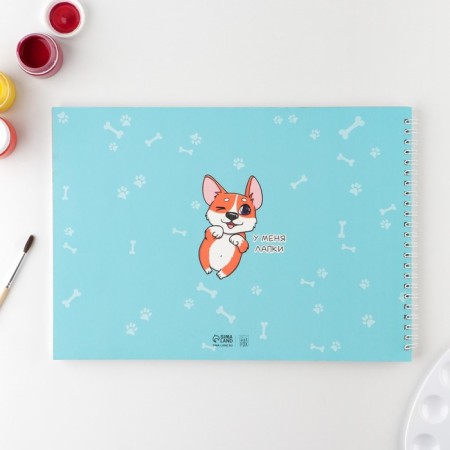 A4 sketchbook, 40 l. 100 g/m "Corgi"-2