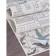 Rectangular carpet Merinos Sofit, size 120x180 cm, color Light Cream