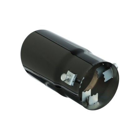 Duffer for a muffler 13.5 × 7.5 cm, planting 60 mm, beveled, black glossy-5