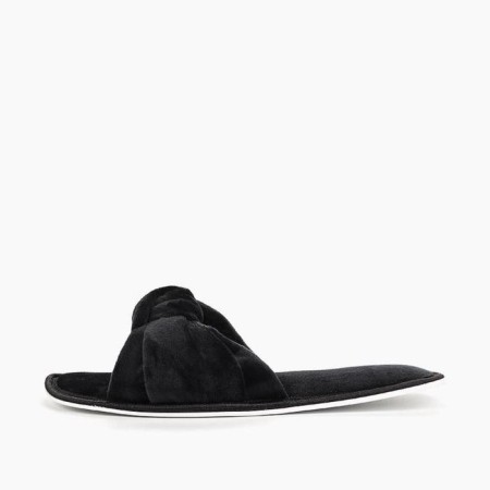 Slippers # 6 women, size 36.5, black color-7